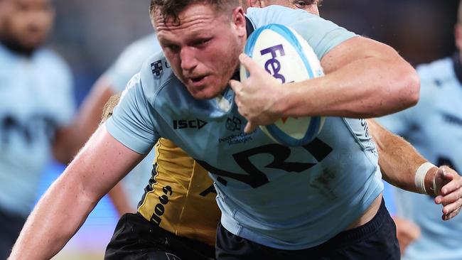 Angus Bell of the Waratahs. Photo: Matt King/Getty Images.