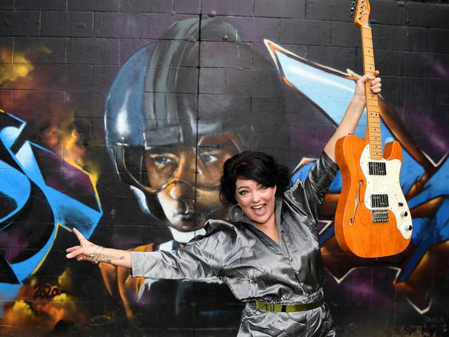 A drive-in music festival is coming to Nambour, with The Chats and other major acts to headline the unique festival.Event organiser Cindy Jensen  ready to rock on.