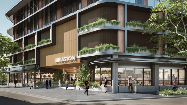 An artist's impression of Mirvac's LIV Aston in Melbourne.