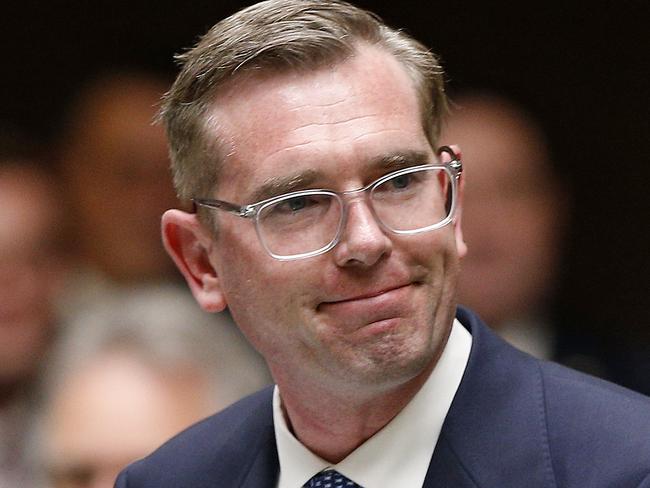 SYDNEY, AUSTRALIA - NewsWire Photos AUGUST 6 , 2024:  Former NSW Premier Dominic  Perrottet gives his valedictory speech at NSW Parliament. He is retiring from Politics. Picture: NewsWire / John Appleyard