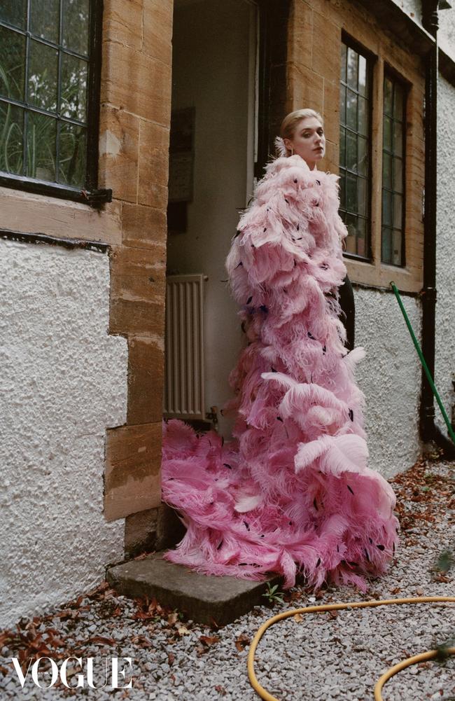 Elizabeth Debicki explained to Vogue why she preferred to keep her personal and private life separate. Picture: Hans Neumann for Vogue Australia November 2018