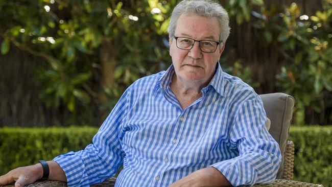 Alexander Downer. “I regard myself as a reasonably moderate sort of person. But I find nobody really agrees with me on this.” Picture: Roy VanDerVegt