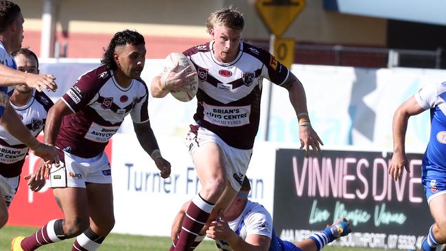 Conor Carey in action for the Bears Picture by Richard Gosling