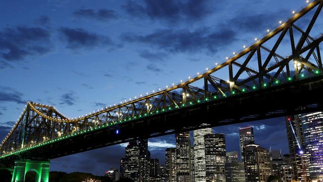 Brisbane’s Story Bridge. Picture: AAP