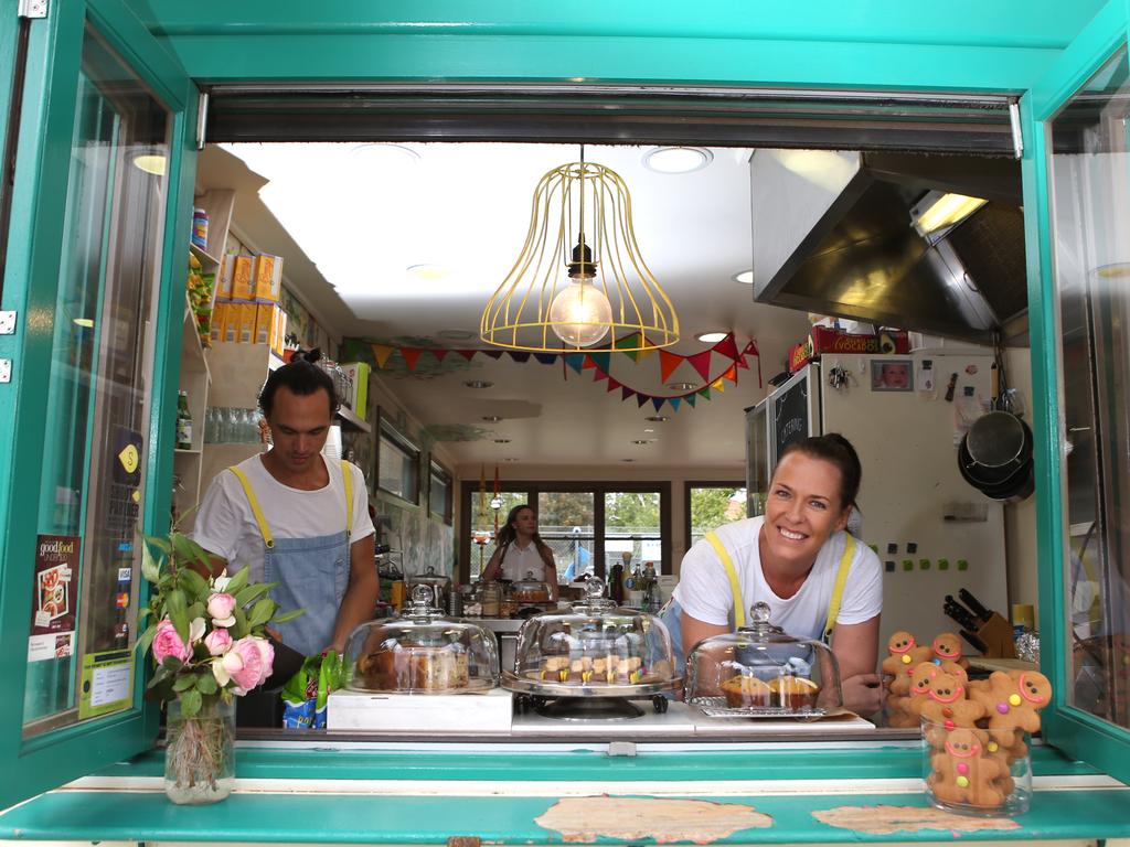 Narelle Thompson at Cubbyhouse Canteen, which has been forced to shut its doors. Picture: David Crosling