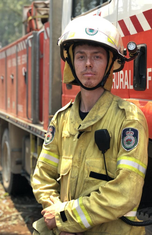 Tinonee and Harrington RFS firefighter Kevin Lok.