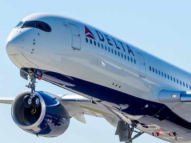 Delta Air Lines will fly A350s on direct flights between Melbourne and LA. Picture: Supplied / Chris Rank