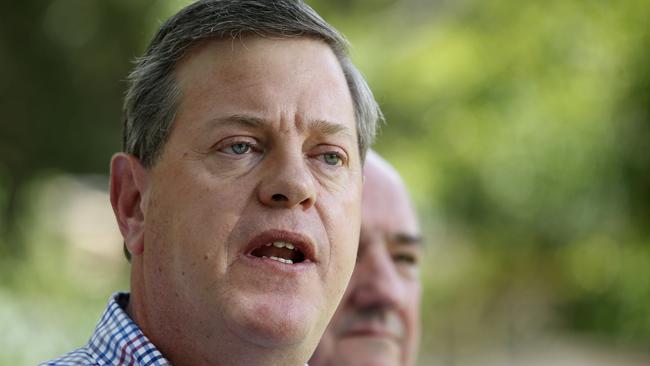 Opposition Leader, Tim Nicholls over these past two weeks has finally begun to look like an alternative premier. That was until late Friday when the LNP made public its long-awaited preference decision. Photo: AAP