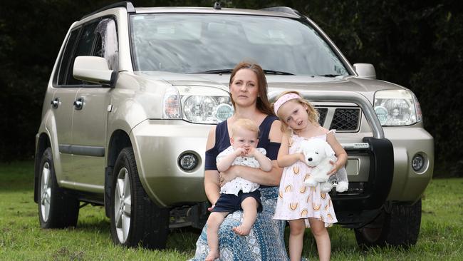 Natalie Friswell was left without a car when Audi bought back her Takata-affected A4 for just $950. Picture: Jason O'Brien