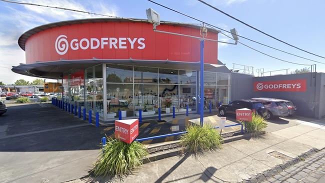 Godfreys’ Ascot Vale store.