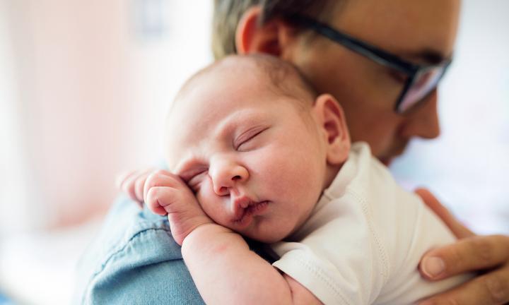 2 month old baby breathing fast