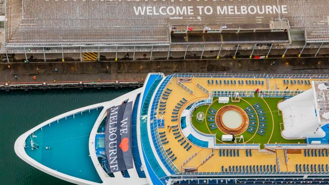 The cruise industry contributed $353m to the Victorian economy pre-Covid. Picture: Getty Images