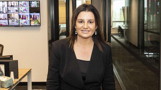 Senator Jacqui Lambie in Parliament House. Picture: Gary Ramage.