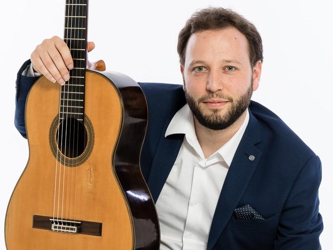 Adelaide International Classical Guitar Competition winner, Italian musician Pietro Locatto