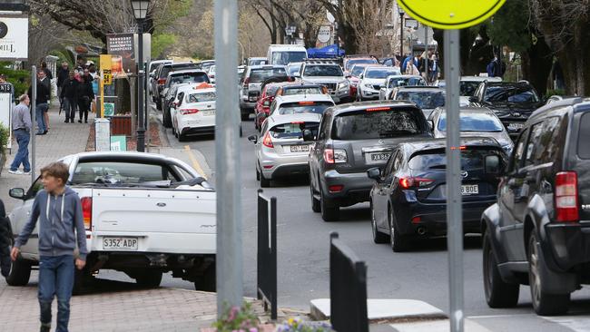 The upgrade will be based on the outcome of a traffic study that is currently underway into congestion, connectivity, freight efficiency and safety issues in and around Hahndorf. Picture: Emma Brasier