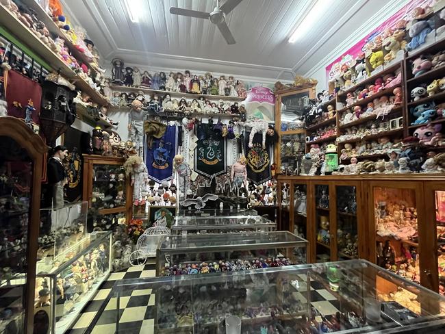 Dolls at Maryborough's Haunted Doll Museum.