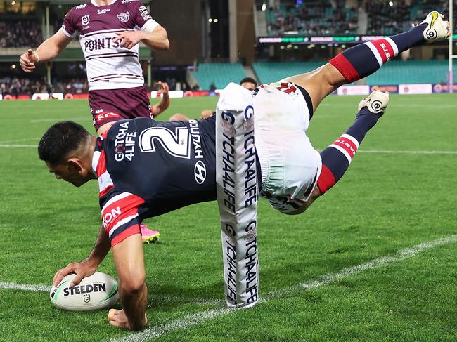 Daniel Tupou is one of the NRL’s high flyers. Picture: Getty Images