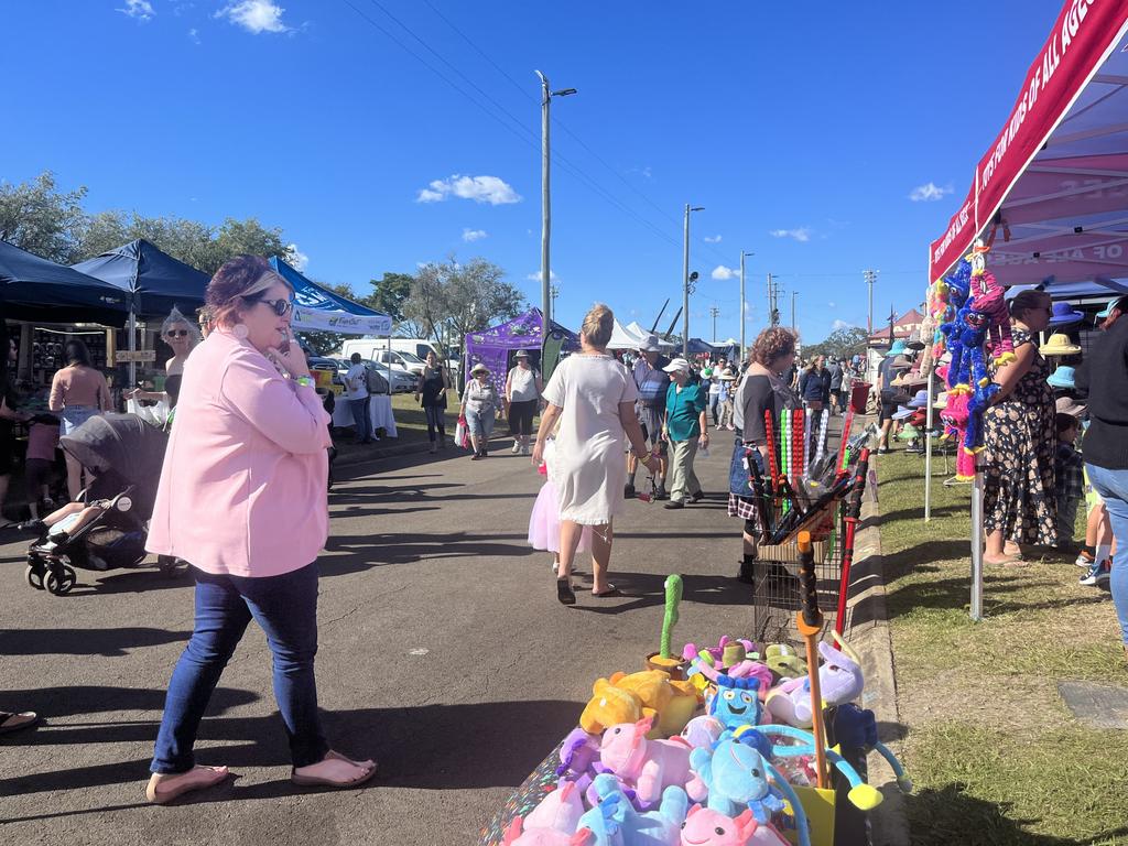 A huge crowd gathered at the Fraser Coast Show on Friday.