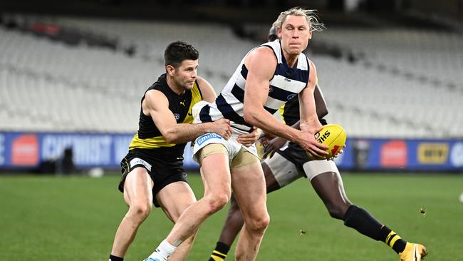 Mark Blicavs came into the system as a category B rookie. Picture: Quinn Rooney/Getty Images