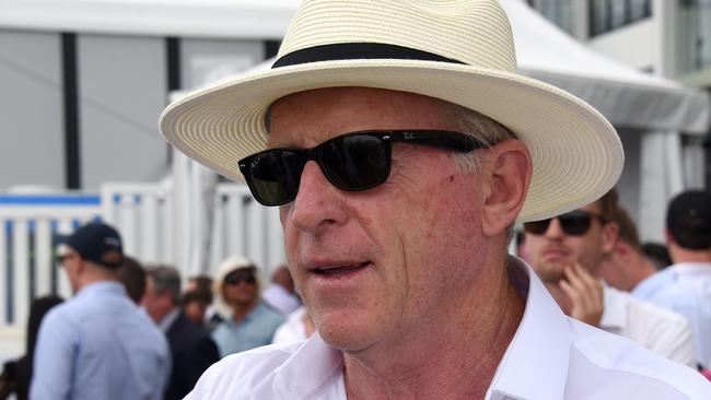 Mick Price at the Magic Millions race day at the Gold Coast Turf Club. (Photo/Steve Holland)