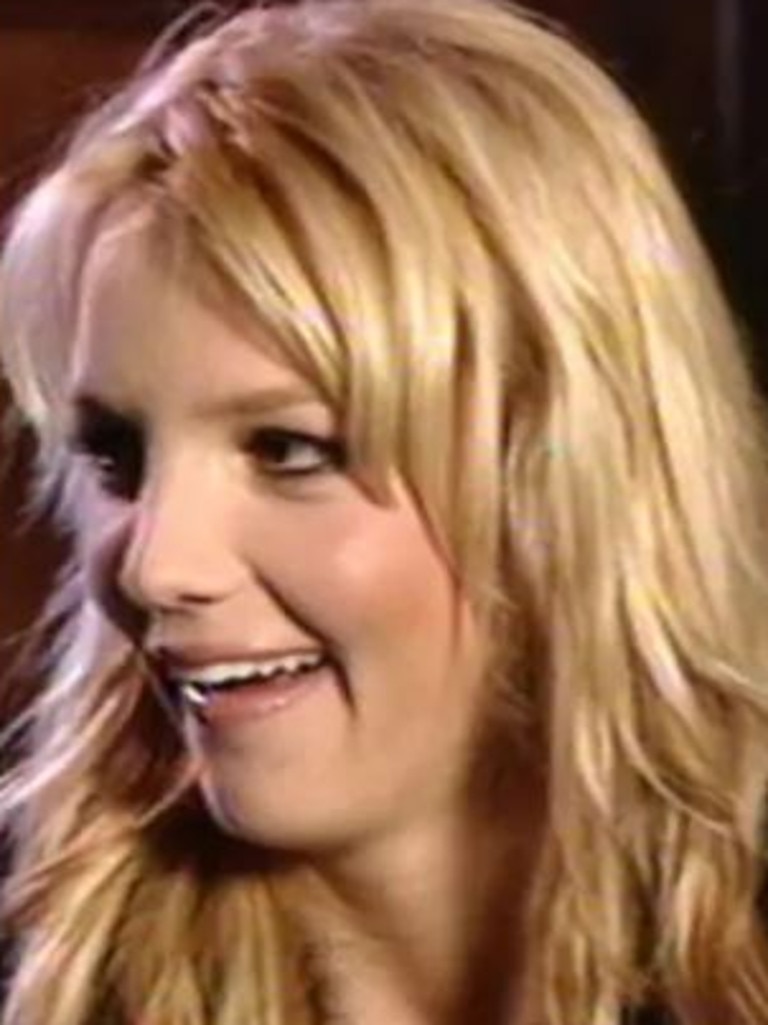 Britney appeared shocked by his question.