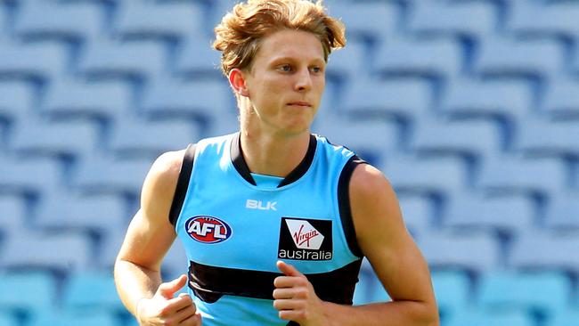 Lachie Whitfield during GWS Giants training. Picture: Mark Evans