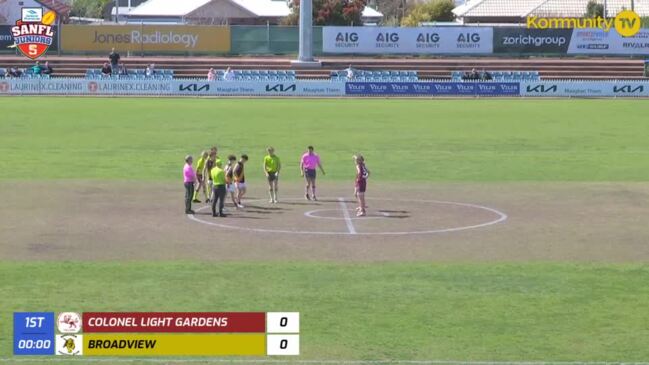 Replay: SANFL Juniors Grand Finals—Colonel Light Gardens v Broadview (U15 boys div 3)