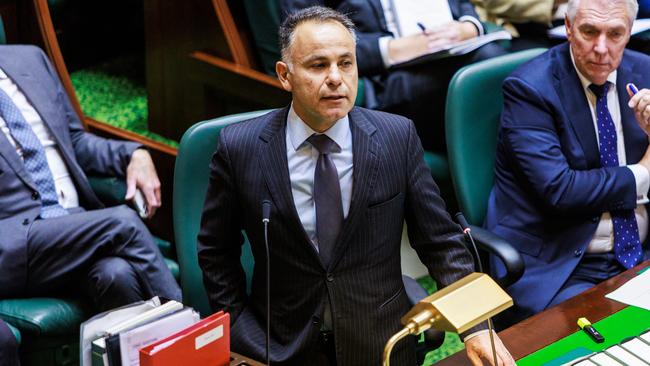 Opposition leader John Pesutto during question time at Victorian Parliament. Picture NCA NewsWire / Aaron Francis