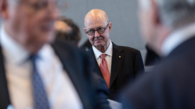 ABC chair Kim Williams is seen ahead of his speech at the Melbourne Press Club. Picture: NewsWire / Diego Fedele