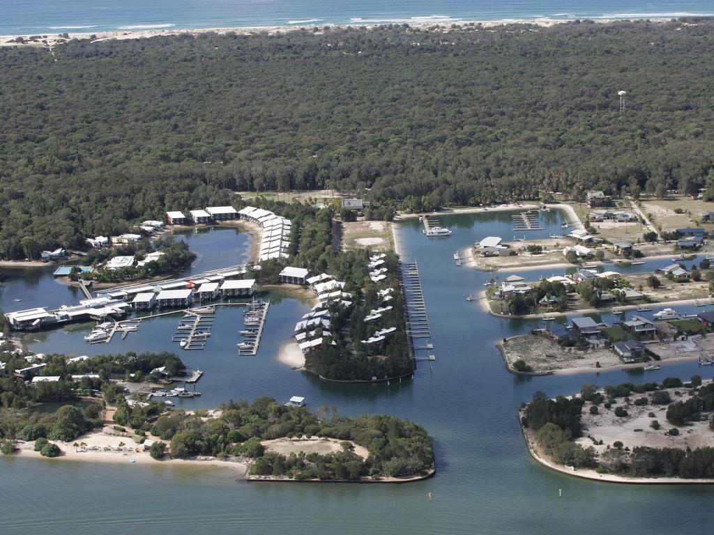 Couran Cove on South Stradbroke Island.