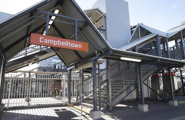 Campbelltown Station. Picture: Melvyn Knipe.