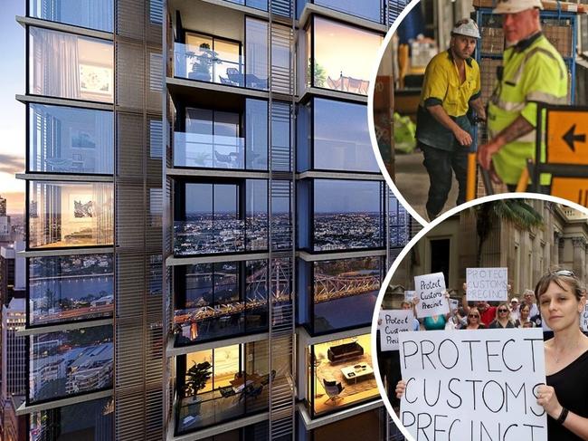 The Queen St development. Photo: News Corp Australia