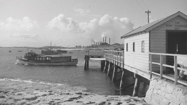 The La Perouse to Kurnell ferry (pictured) was stopped in 1974.