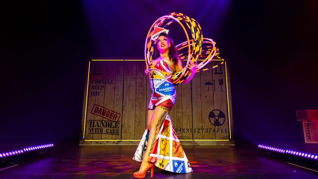 Lilikoi Kaos at Polytoxicâs show 'DANGEROUS GOODS' at QPAC Brisbane, Wednesday, January 10, 2024 - Picture: Richard Walker