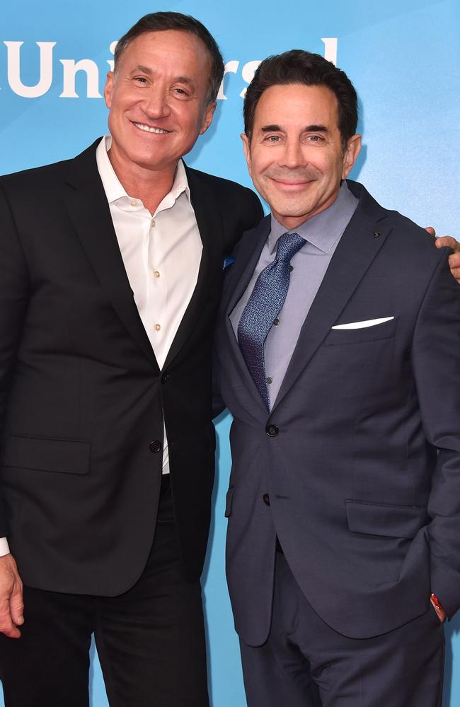 Top US plastic surgeons Dr Terry Dubrow and Dr Paul Nassif of E! reality series, Botched. Picture: Getty Images