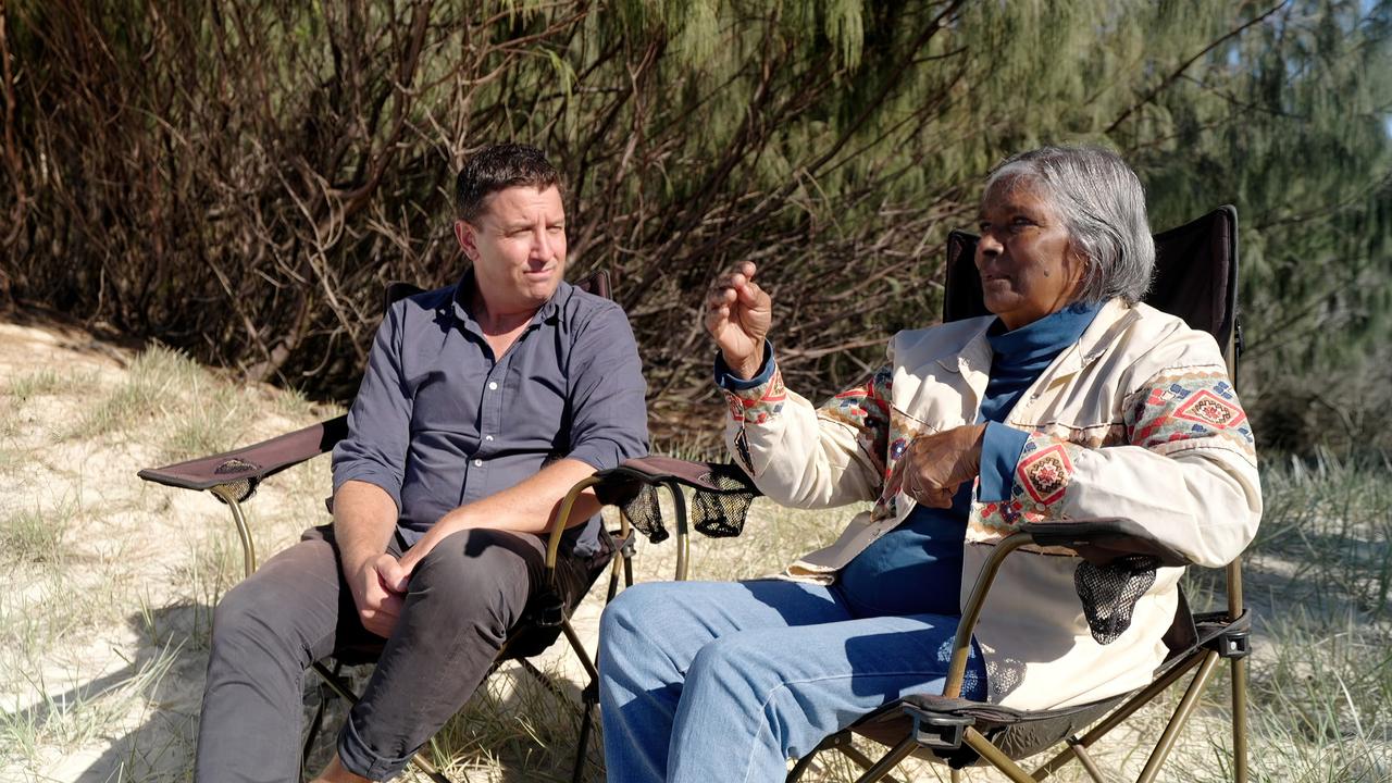 Matt Cunningham Northern Australia Correspondent, Sky News and Evelyn Parkin.