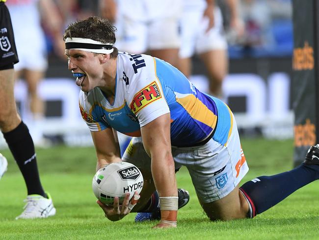 Titans prop Jarrod Wallace. Picture: AAP Image/Dave Hunt