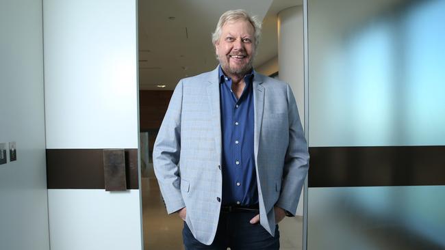 Richard White chief executive officer of logistics software maker WiseTech was looking to accelerate growth in the future. Picture: Britta Campion