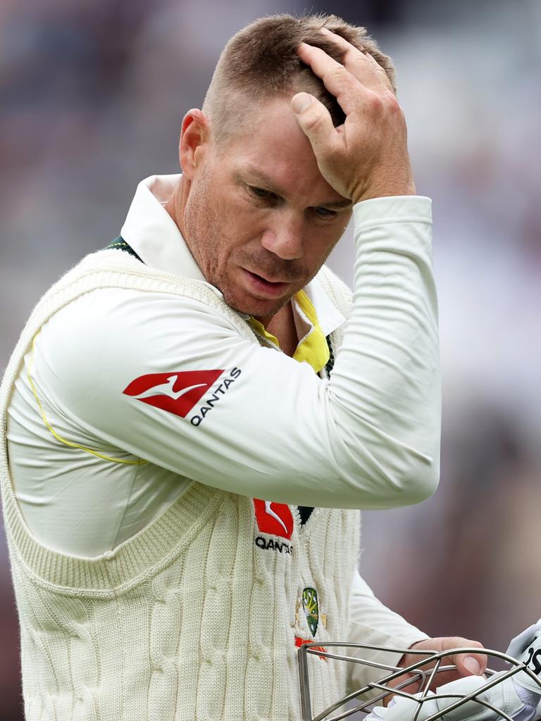 Warner has had a torrid time in England.