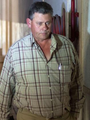 Professional Zimbabwean hunter Theo Bronkhorst leaves the Magistrate's Court in Hwange on July 29, 2015. Picture: AFP/Zinyange Auntony