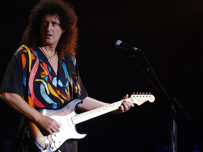 Ex-Queen guitarist Brian May. Picture: Richard Lewis