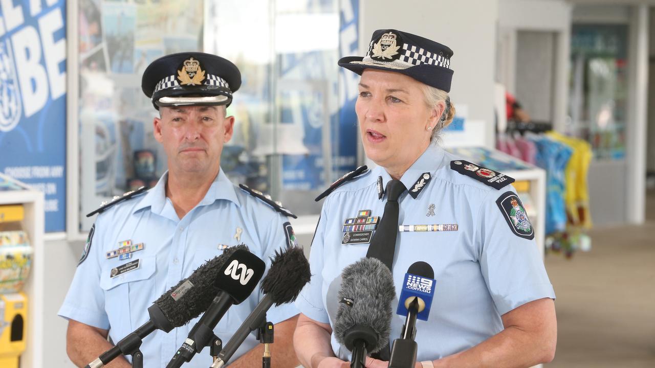 Police Commissioner Katarina Carroll said there were just four people arrested on the first weekend. Picture by Richard Gosling