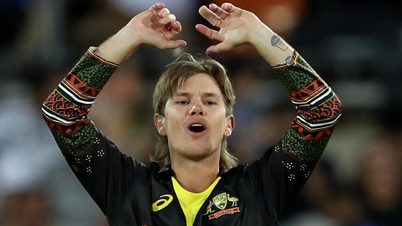 Adam Zampa was able to secure seats on somebody else’s charter flight.