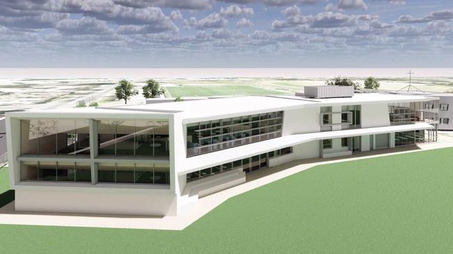 Immanuel Primary School has proposed a new two-storey, state-of-the-art Aspire Centre. Picture: Swanbury Penglase