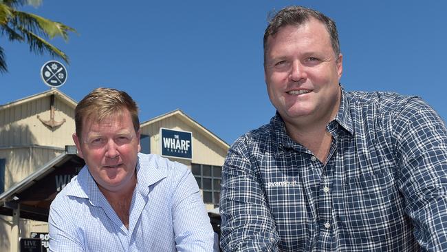 Dirk Long (left) and Matthew Evans (right) have new plans to build another childcare centre in Sippy Downs.