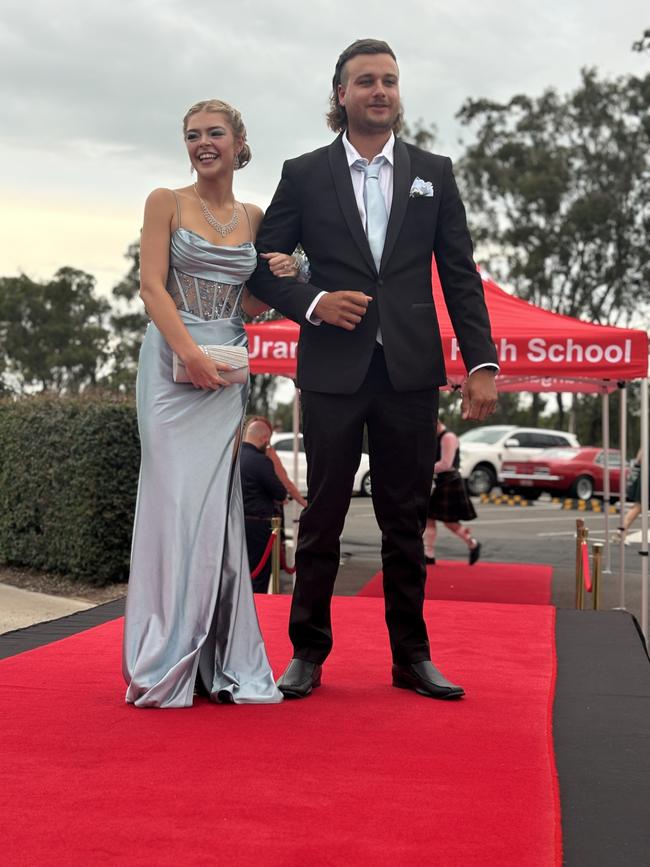 The students of Urangan State High School celebrating their formal.