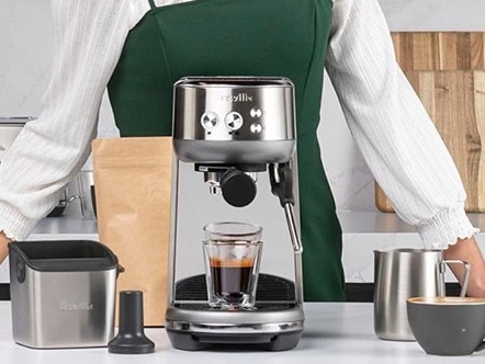 We put the Breville Bambino coffee machine to the test. Image: Breville.