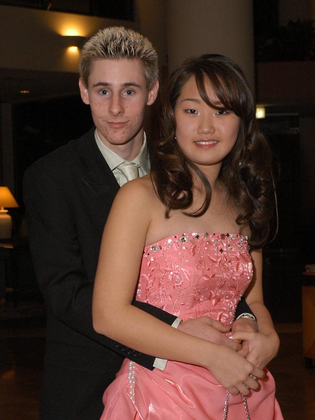 MAY 28, 2005: Reporter: Jasmine Griffiths. Hillcrest Christian College formal at the Crowne Plaza, Surfers Paradise. Matt Corry 16 years and Sandre Kang 18 years. PicFiona/Harding