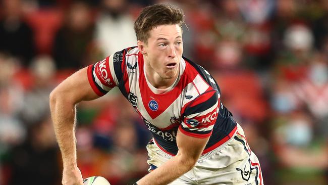 Sam Verrills’ two-game ban had Roosters fans seeing red. Picture: Chris Hyde/Getty Images