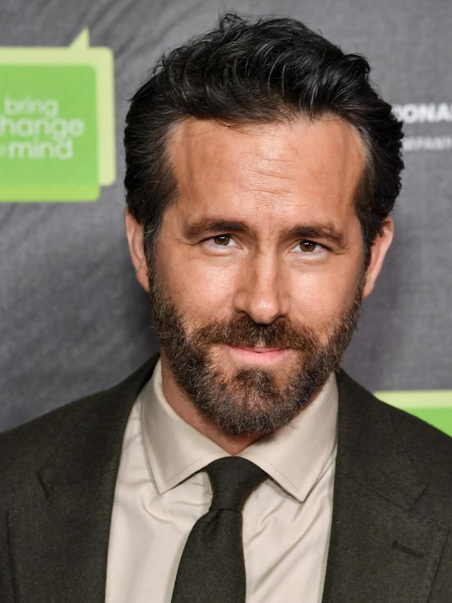 Ryan Reynolds joked that he would need to tell off his kids. Picture: Noam Galai/Getty Images